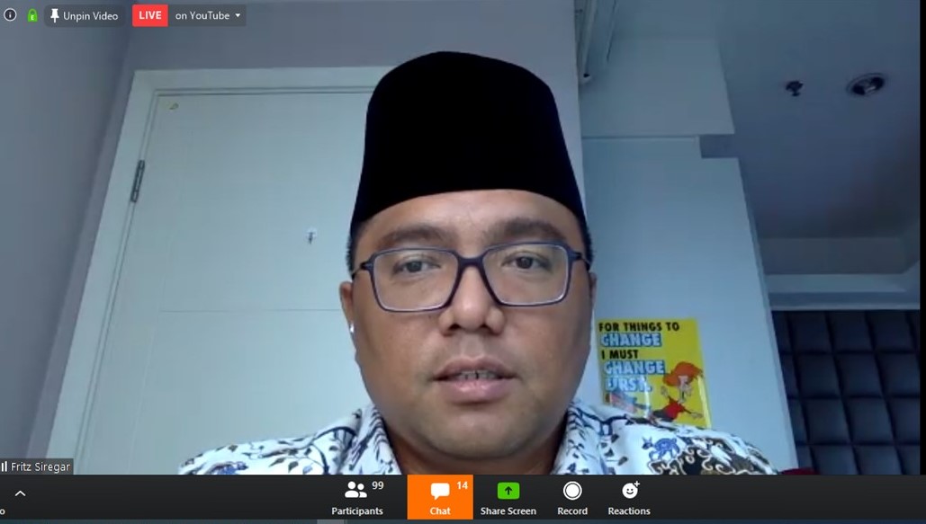 Fritz Apresiasi Workshop Daring Kehumasan Bawaslu Sulsel