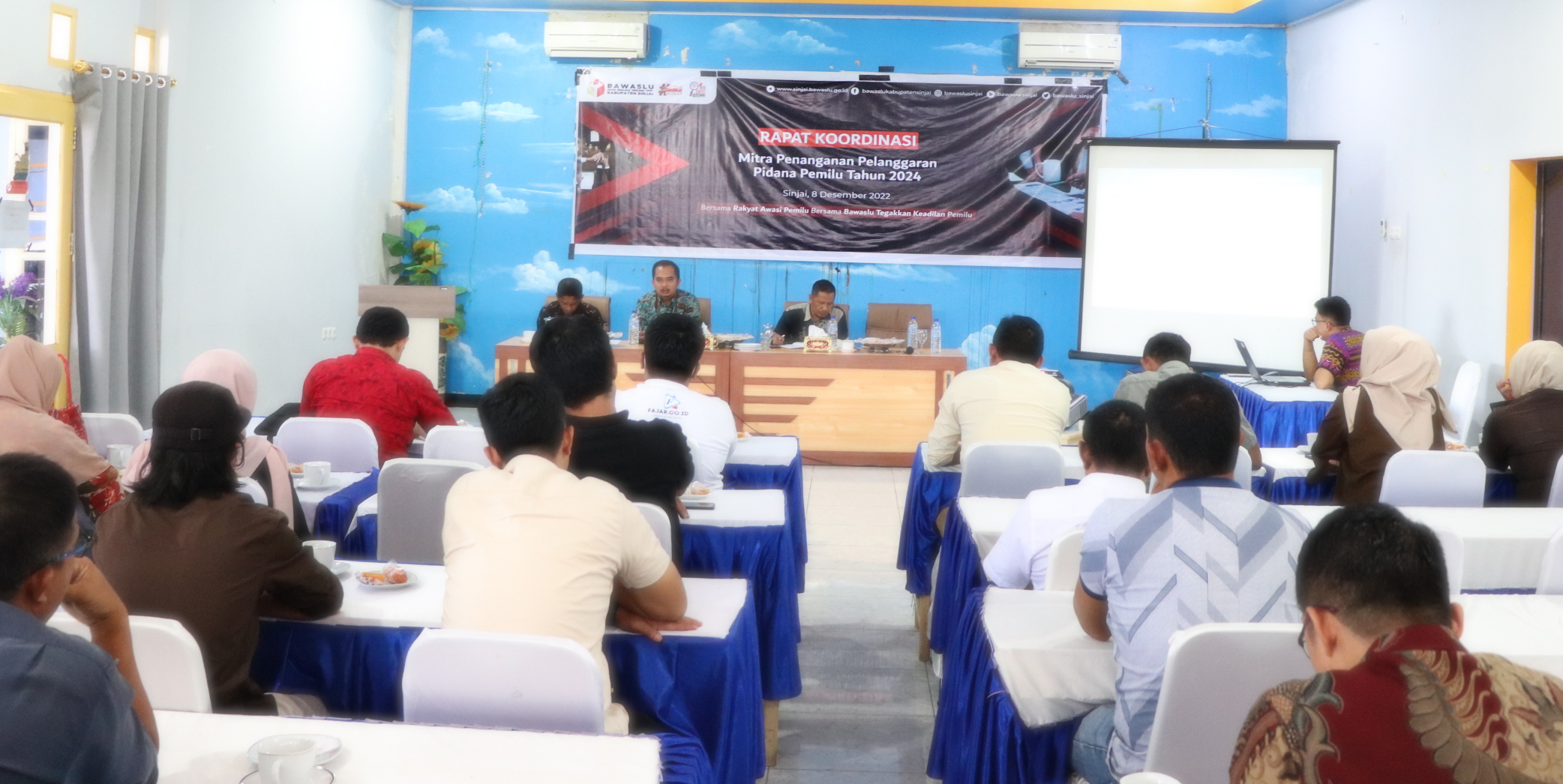 Kumpulkan OPD, Bawaslu Sinjai Bangun Sinergitas Persiapan Pemilu 2024