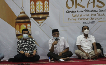 Refleksi Pemilu - Sambut Pemilu Serentak Tahun 2024, NETFID, JADI DAN BAWASLU SULSEL Gelar Orasi