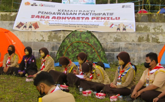 Bawaslu Sinjai Gelar Kemah Bakti Pengawasan Partisipatif Saka Adhyasta Pemilu