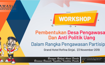 BAWASLU SINJAI ADAKAN KEGIATAN WORKSHOP