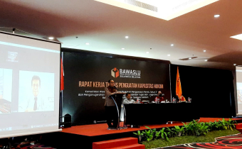 Hadiri Rakernis Penguatan Hukum, Ahmad Ismail: Jadi Pedoman Kerja Kedepan