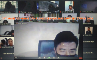 Optimalkan Fungsi Kehumasan, Bawaslu RI Beri Arahan