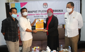 Pengawasan Pleno Terbuka Pemutakhiran Data Pemilih Berkelanjutan Periode November 2020