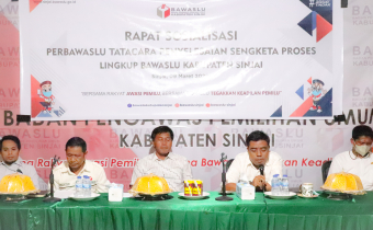 Sosialisasi Produk Hukum Tata Cara Penyelesaian Sengketa, Asradi Tuntut Kuasai Perbawaslu