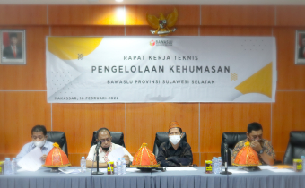Maksimalkan Kompetensi Humas, Bawaslu Sulsel Gelar Rakernis