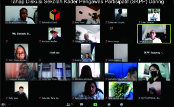 Tahap Diskusi SKPP Daring, Satu Langkah Menuju Kader Pengawas