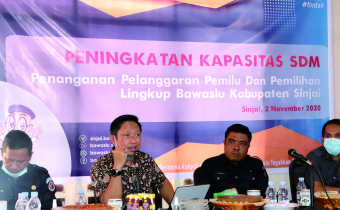 Bawaslu Sinjai Gelar Peningkatan SDM Penanganan Pelanggaran