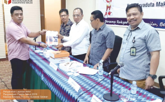 Penyerahan Laporan Akhir Pengawasan