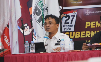 Ketua Bawaslu Muhammad Arsal Arifin